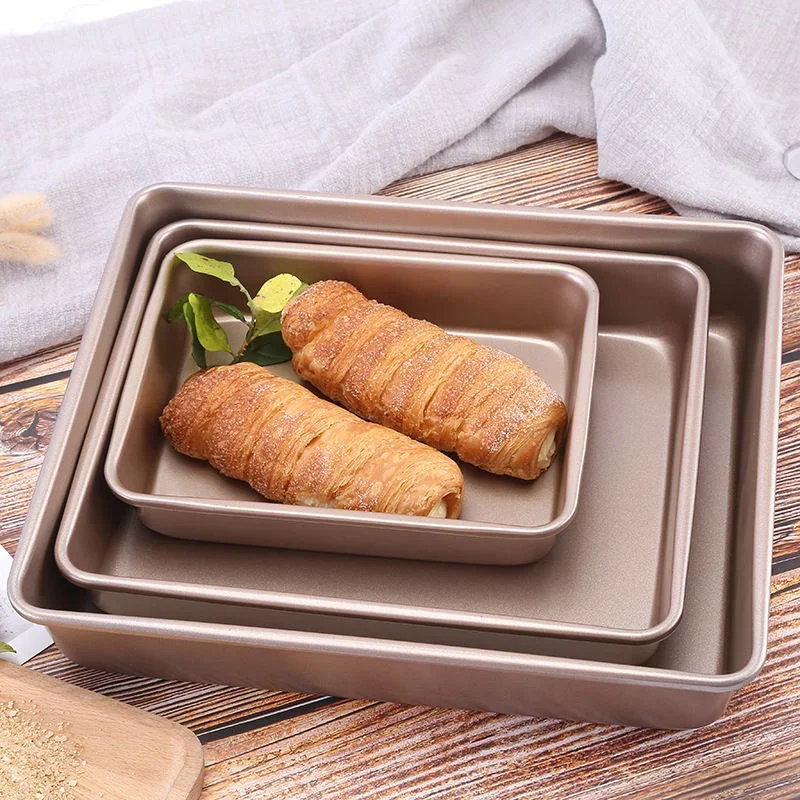 Rechthoek Koolstofstaal Taart  - Kitchen Oven Baking Pans recensie en prijs