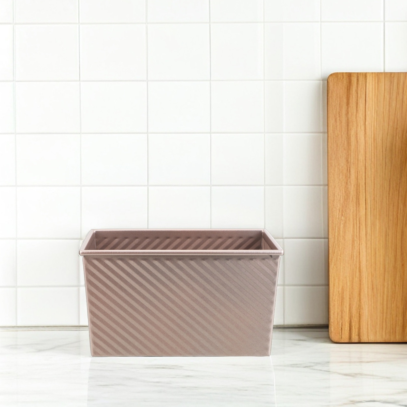 Rechthoekige toastpan met anti - Kitchen Baking Cake recensie en prijs