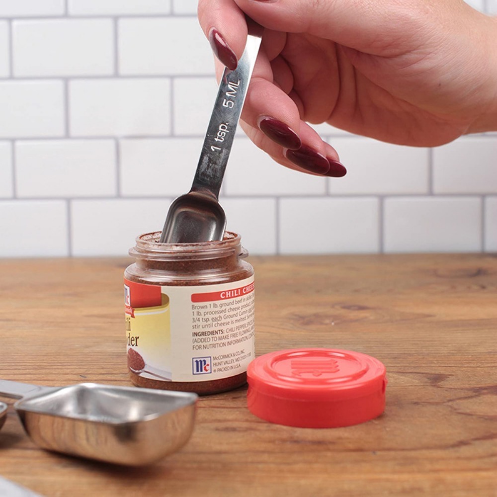 6 Stuks Roestvrijstalen Maatle - Baking Powder Kitchen recensie en prijs