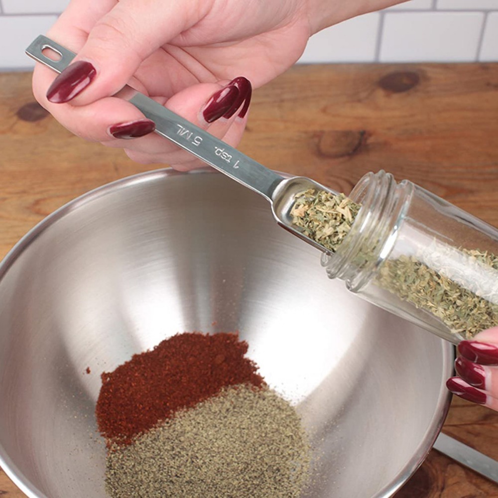 6 Stuks Roestvrijstalen Maatle - Baking Powder Kitchen recensie en prijs
