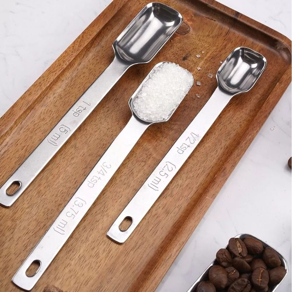 6 Stuks Roestvrijstalen Maatle - Baking Powder Kitchen recensie en prijs