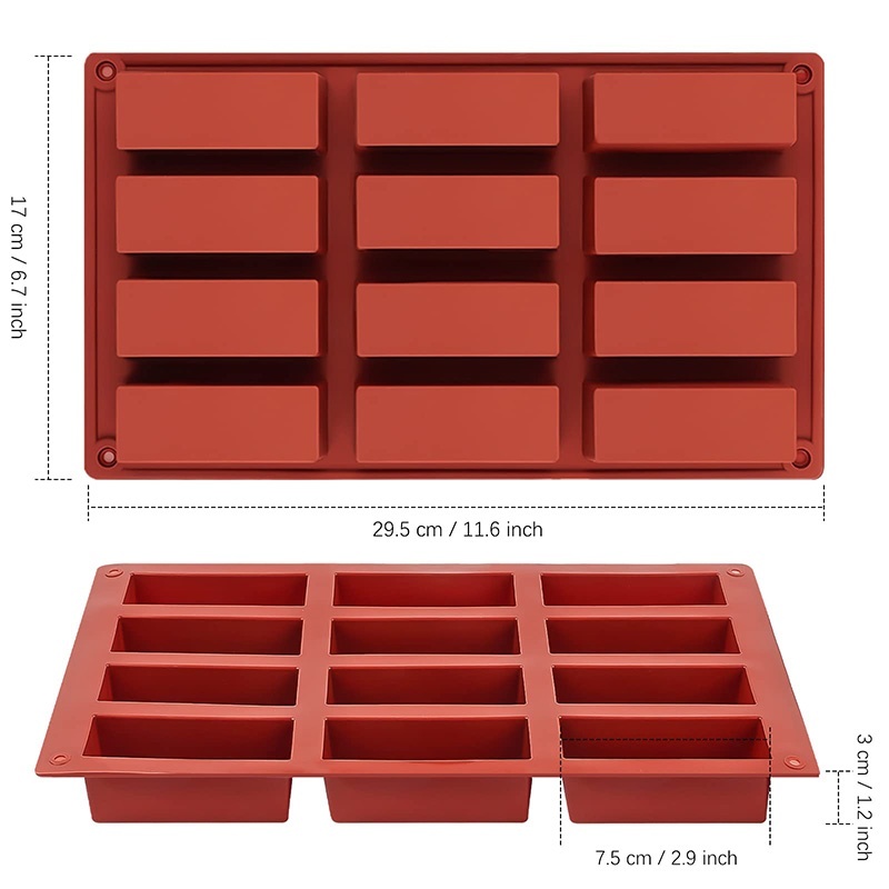 1Pc 9/12 Grids Rechthoek Silic - Kitchen Appliances For Baking recensie en prijs