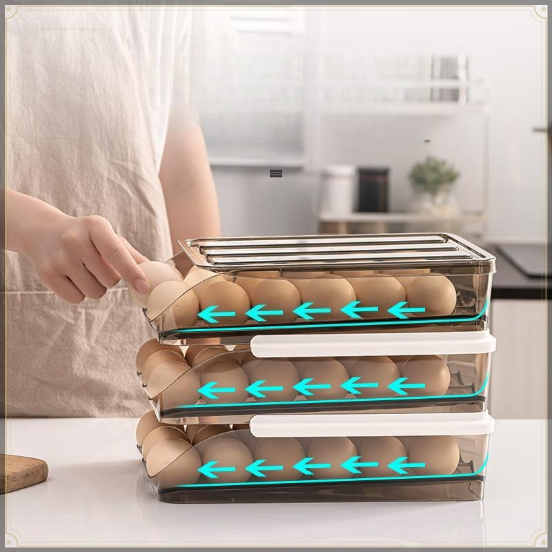 Rolbare eieropbergdoos PET sta - Kitchen Baking Tins recensie en prijs