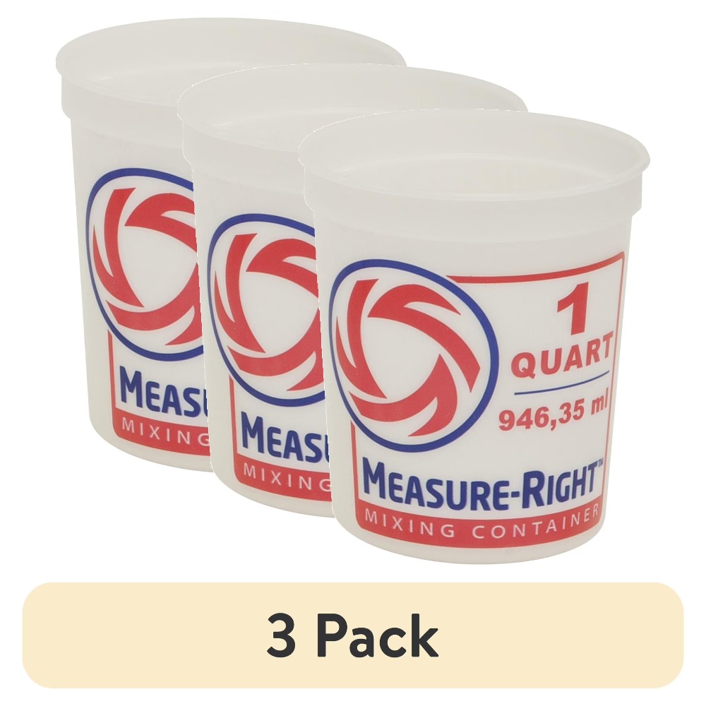 Ronde plastic mengbeker 1 kwar - Kitchen And Baking recensie en prijs
