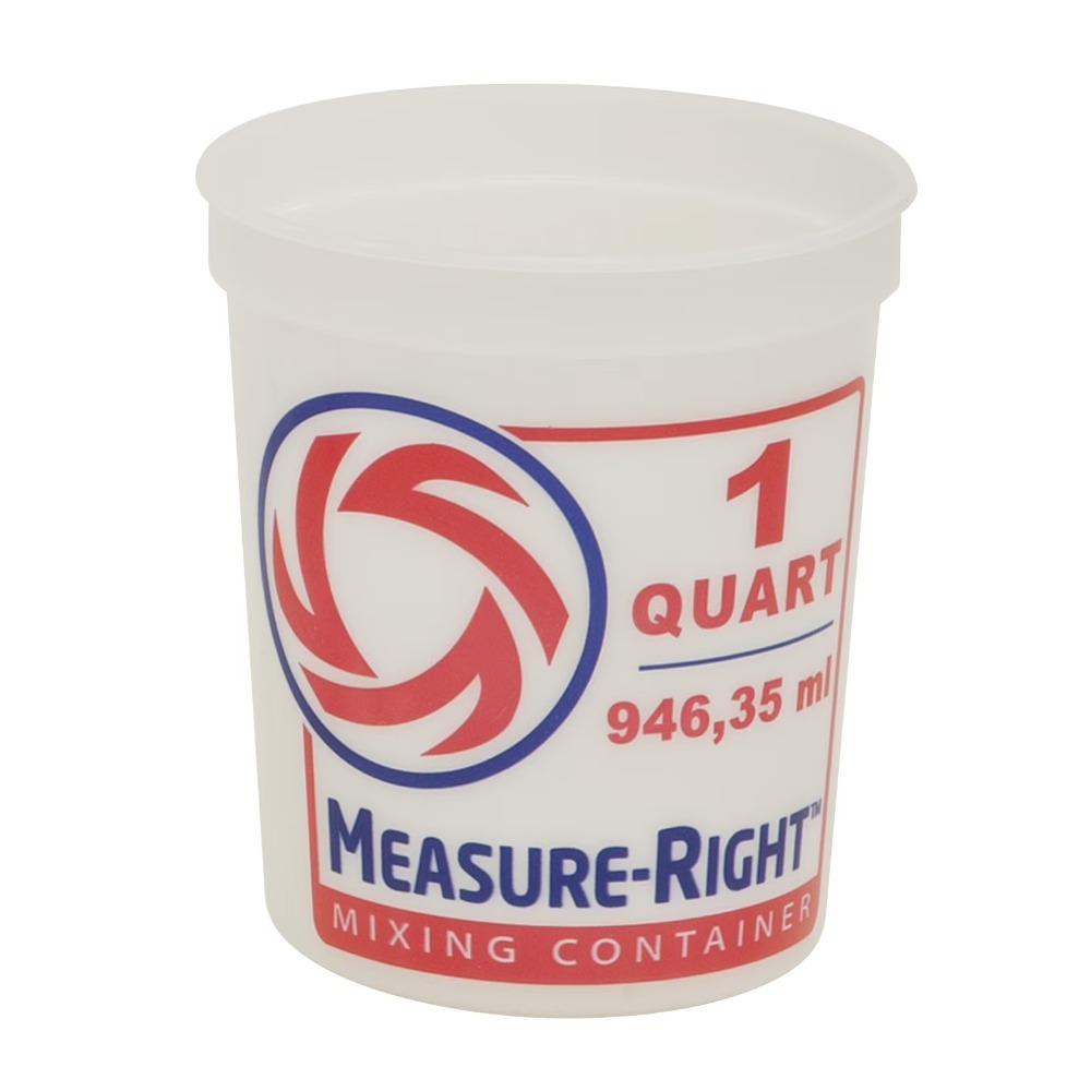Ronde plastic mengbeker 1 kwar - Kitchen And Baking recensie en prijs