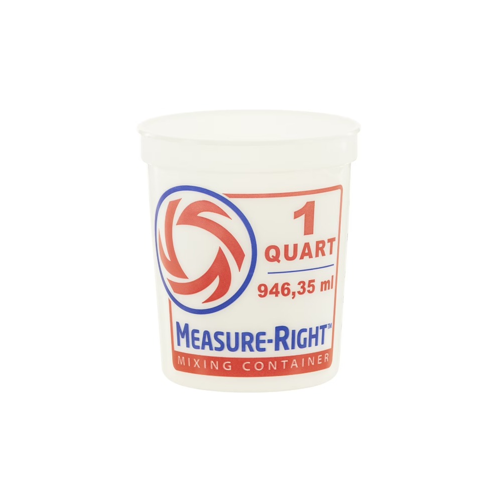 Ronde plastic mengbeker 1 kwar - Kitchen And Baking recensie en prijs