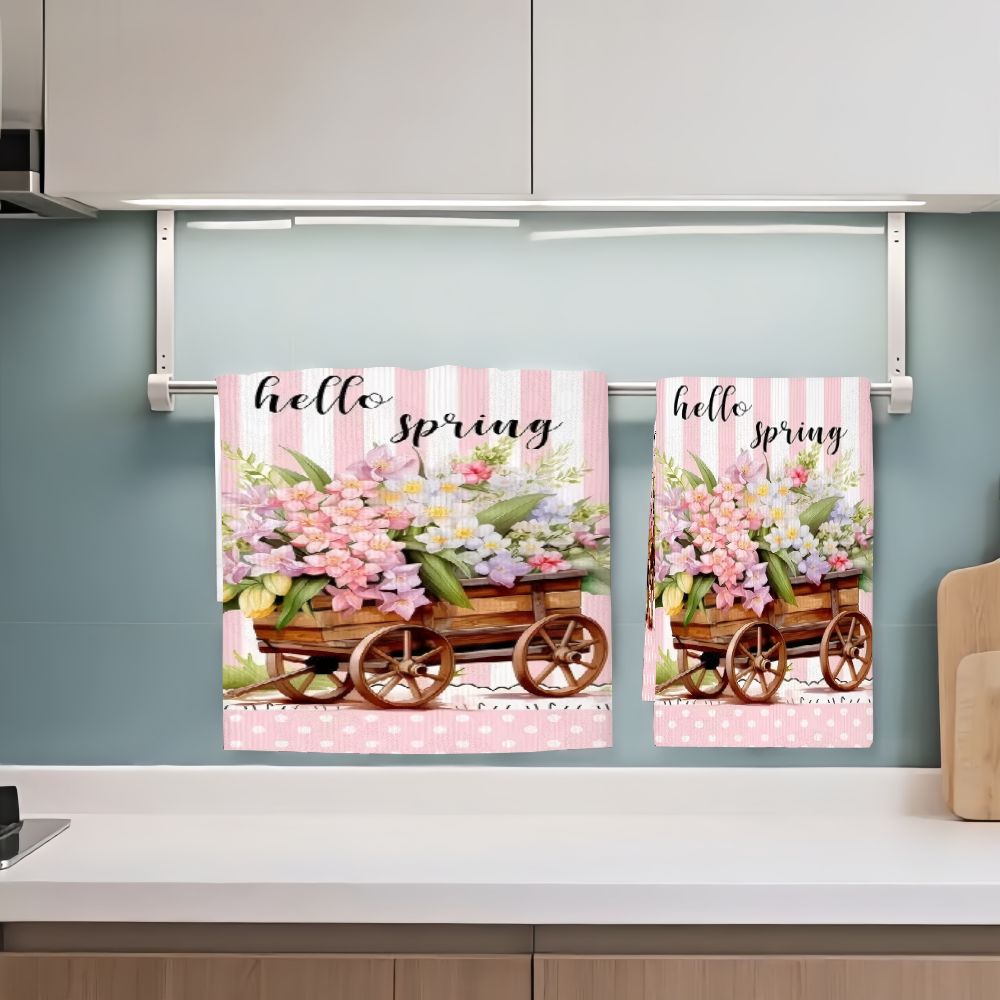 2 stuks, Spring Flower Cart ke - Kitchen Baking Cart recensie en prijs