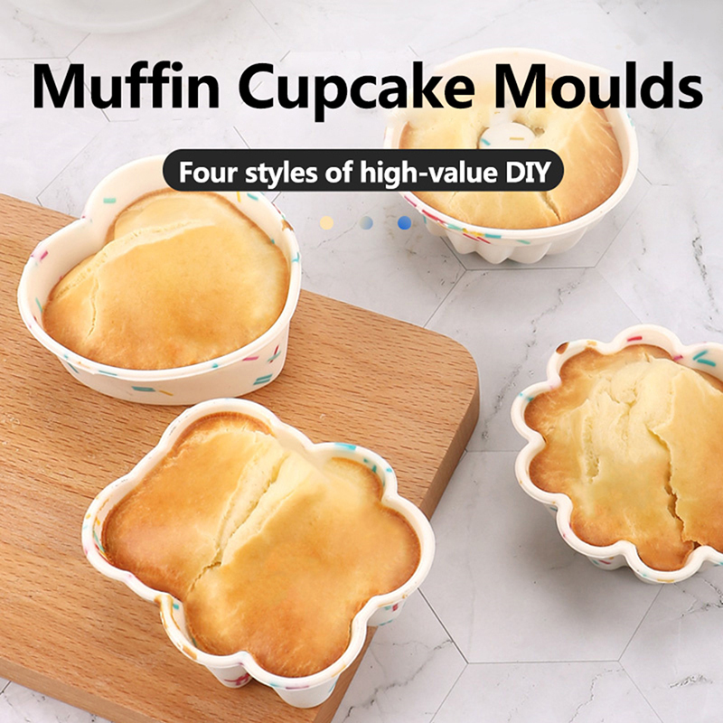 4 Stuks Muffin Donuts Cupcake  - Kitchen Appliances For Baking recensie en prijs