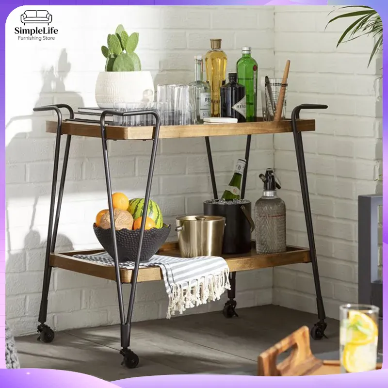Keukentrolley met wielen, rolw - Kitchen Baking Cart recensie en prijs
